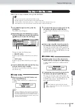 Preview for 147 page of Yamaha AW 1600 Owner'S Manual