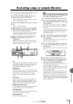 Предварительный просмотр 147 страницы Yamaha AW 16G Owner'S Manual