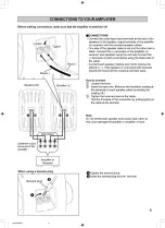 Preview for 6 page of Yamaha AW150 - NS Speaker - 30 Watt User Manual