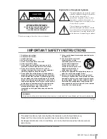 Предварительный просмотр 3 страницы Yamaha AW2400 Owner'S Manual