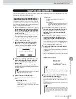 Предварительный просмотр 143 страницы Yamaha AW2400 Owner'S Manual