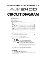 Предварительный просмотр 154 страницы Yamaha AW2400 Service Manual