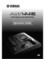 Preview for 2 page of Yamaha AW4416 Operation Manual