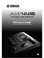 Preview for 282 page of Yamaha AW4416 Operation Manual