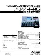 Preview for 47 page of Yamaha AW4416 Service Manual