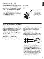 Preview for 5 page of Yamaha AX-10 Owner'S Manual