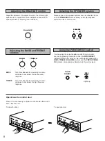 Preview for 8 page of Yamaha AX-10 Owner'S Manual