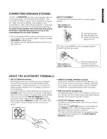 Предварительный просмотр 5 страницы Yamaha AX-1050 RS Owner'S Manual