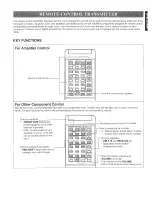 Предварительный просмотр 9 страницы Yamaha AX-1050 RS Owner'S Manual