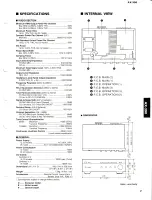 Предварительный просмотр 3 страницы Yamaha AX-390 Service Manual