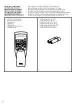 Предварительный просмотр 2 страницы Yamaha AX-392 Owner'S Manual