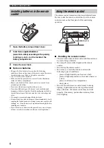 Preview for 8 page of Yamaha AX-397 Owner'S Manual