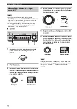 Предварительный просмотр 16 страницы Yamaha AX-397 Owner'S Manual