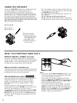 Preview for 6 page of Yamaha AX-490 Owner'S Manual