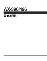 Предварительный просмотр 42 страницы Yamaha AX-496 Service Manual