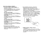 Предварительный просмотр 5 страницы Yamaha AX-550RS Owner'S Manual