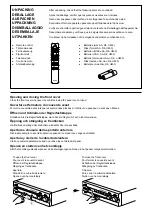 Предварительный просмотр 2 страницы Yamaha AX-596 Owner'S Manual