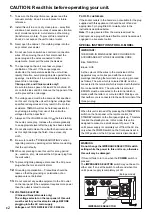 Предварительный просмотр 4 страницы Yamaha AX-596 Owner'S Manual