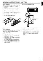 Предварительный просмотр 5 страницы Yamaha AX-596 Owner'S Manual