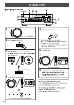 Предварительный просмотр 12 страницы Yamaha AX-596 Owner'S Manual