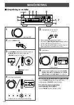 Предварительный просмотр 54 страницы Yamaha AX-596 Owner'S Manual