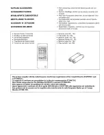 Предварительный просмотр 2 страницы Yamaha AX-750RS Owner'S Manual