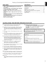 Preview for 3 page of Yamaha AX-890 Owner'S Manual