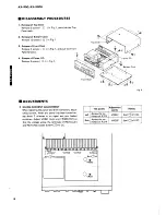 Preview for 6 page of Yamaha AX-900 Service Manual