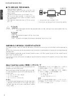 Preview for 2 page of Yamaha AX-V1065 Service Manual