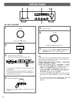 Предварительный просмотр 6 страницы Yamaha AX-V401 Owner'S Manual