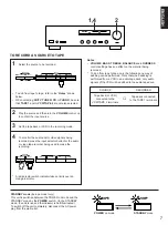 Предварительный просмотр 7 страницы Yamaha AX-V401 Owner'S Manual