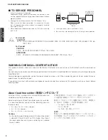 Preview for 2 page of Yamaha AX-V565 Service Manual