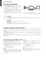 Предварительный просмотр 2 страницы Yamaha AX-V765 Service Manual