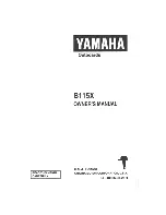 Preview for 1 page of Yamaha B115X Owner'S Manual