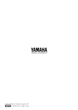 Предварительный просмотр 22 страницы Yamaha B1D Owner'S Manual