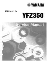 Yamaha BANSHEE YFZ350 Service Manual предпросмотр