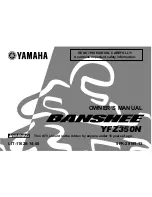 Yamaha BANSHEE YFZ350N Owner'S Manual preview