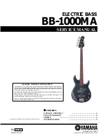 Предварительный просмотр 1 страницы Yamaha BB-1000MA Service Manual