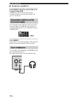 Предварительный просмотр 20 страницы Yamaha BD-940 Owner'S Manual