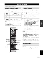 Предварительный просмотр 21 страницы Yamaha BD-940 Owner'S Manual