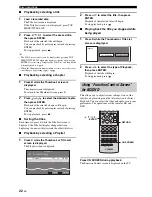 Предварительный просмотр 26 страницы Yamaha BD-940 Owner'S Manual