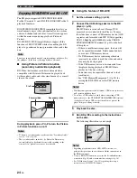 Предварительный просмотр 28 страницы Yamaha BD-940 Owner'S Manual