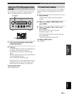 Предварительный просмотр 33 страницы Yamaha BD-940 Owner'S Manual