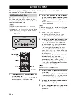 Предварительный просмотр 34 страницы Yamaha BD-940 Owner'S Manual