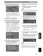 Предварительный просмотр 41 страницы Yamaha BD-940 Owner'S Manual