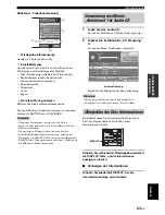 Предварительный просмотр 135 страницы Yamaha BD-940 Owner'S Manual