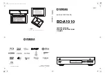 Предварительный просмотр 1 страницы Yamaha BD-A1010 Owner'S Manual