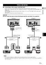 Предварительный просмотр 19 страницы Yamaha BD-A1020 Owner'S Manual