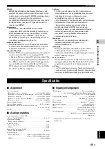 Предварительный просмотр 337 страницы Yamaha BD-A1020 Owner'S Manual