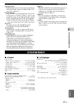 Preview for 177 page of Yamaha BD-S1067 Owner'S Manual